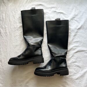 H&M Knee High Wellie Boots